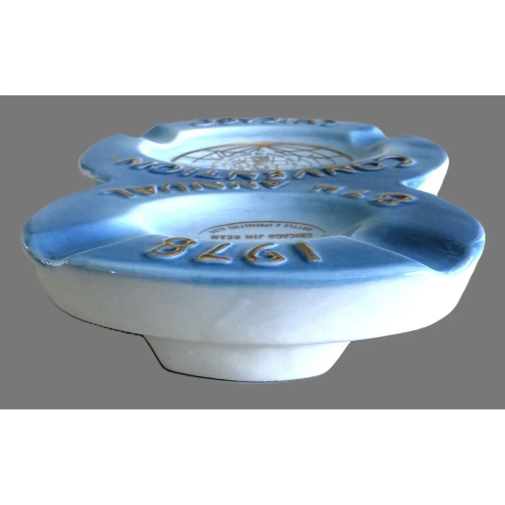 1978 Jim Beam 8th Convention Ashtray Chicago Regal China Vintage Collector Piece